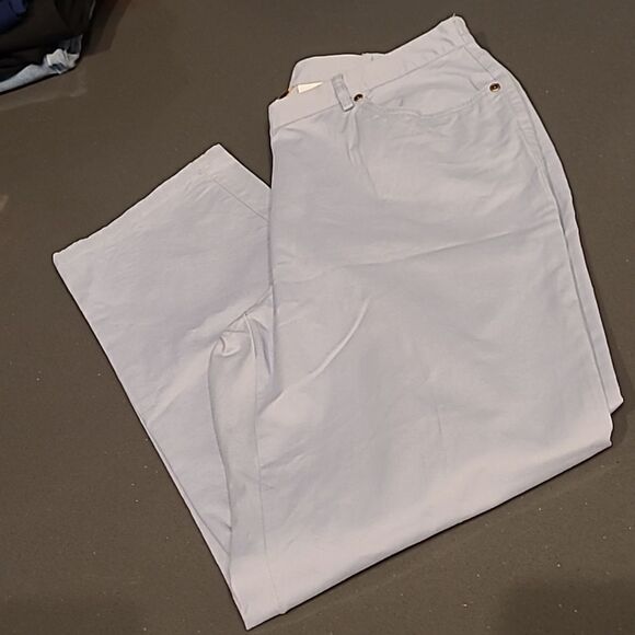 Ruby Rd  sz 6 cotton/spandex blend cropped pants - Picture 1 of 7